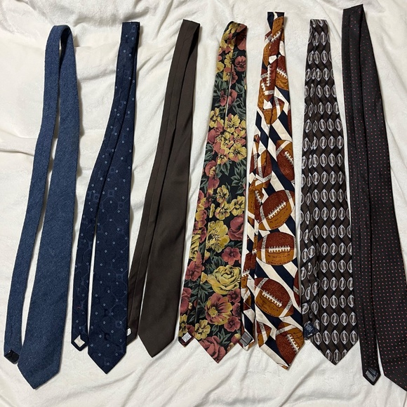 Men's Miscellaneous ties, lot of 7 - Picture 4 of 5